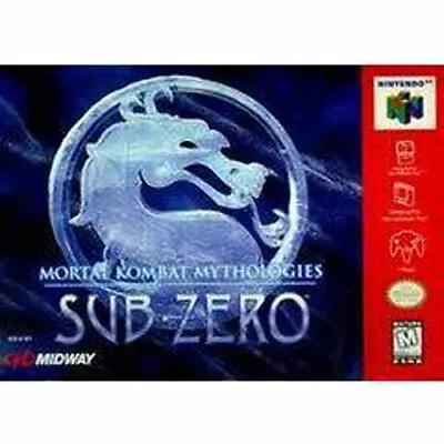 Mortal Kombat Mythologies: Sub-Zero [video Game] • $98.66