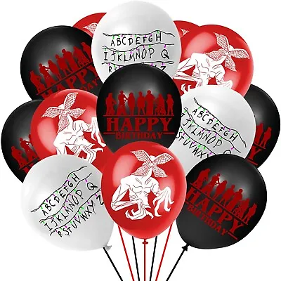 $10.99 • Buy 18PC Stranger Things Balloons Birthday Party Supplies Decorations