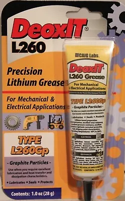 DeoxIT® L260Gp Grease With Graphite Particles 28g Squeeze Tube  • £15.39