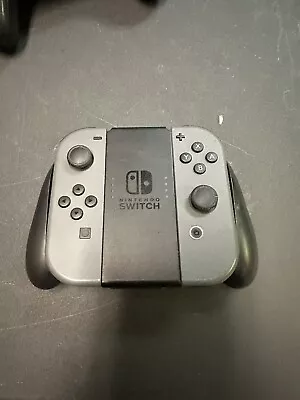 Nintendo Switch Joy Con Controller OEM Gray With Comfort Grip • $36