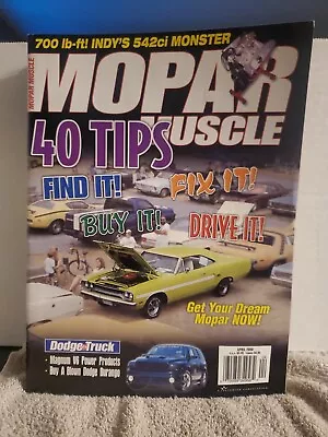 Mopar Muscle April 2000 • $8.50