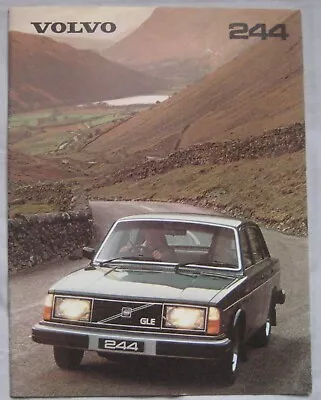 1980 Volvo 244 Brochure Publication Number ASP/PV 7533-80 • $8.62