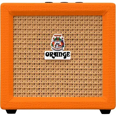 Orange Amplifiers Crush Mini 3W 1x4 Guitar Combo Amp Orange • $75