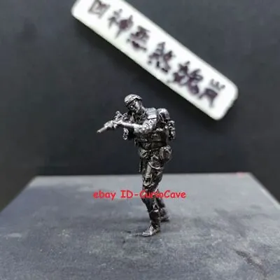 Brass Special Forces Action Figure 1/35 US Navy SEAL Antique Soldier Statue • $9.99