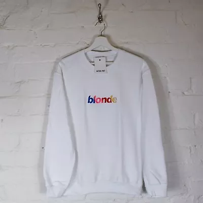 Actual Fact Blonde Nascar Odd Future Hip Hop White Sweatshirt Top • £30