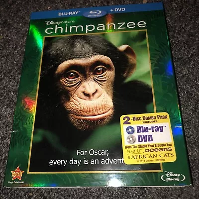 Disney's Chimpanzee (Blu-ray/DVD2-DiscWidescreen) Tim Allen Slipcover • $2.99