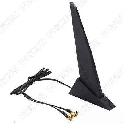 Dual Band WiFi Moving Antenna For ASUS 2T2R For Rog Strix Z270 Z370 X370 Z390 • $33.39