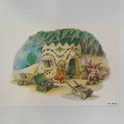 Shirley Barber Vintage Fairy Poster Small Mermaid • $9.99