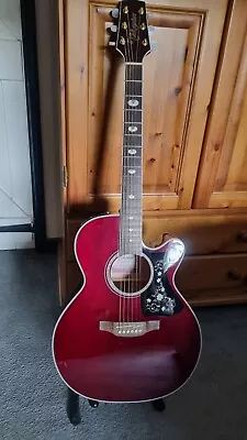 Takamine TK-GN75CE-WR Electro Acoustic Guitar Wine Red • £425