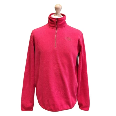 £29.99 • Buy Men's The North Face Red 1/4 Zip Fleece Base Layer Uk M Eu 50 (A390)