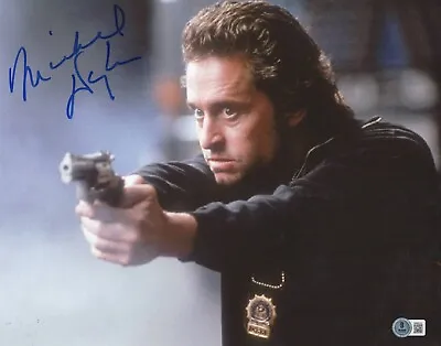 Michael Douglas Signed 11x14 Black Rain Autograph Proof Beckett Witness • $400