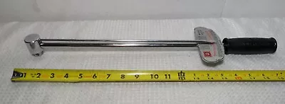 Vtg Wright Tool 1/2  Micrometer Micro-Adjustable Torque Wrench Pivot Handle 4442 • $39.99