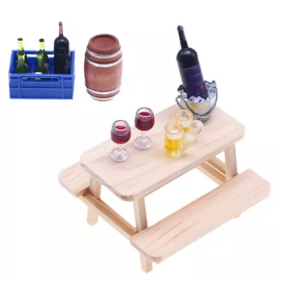 Dollhouse Mini Wine Cellar Miniature Prop Model Kitchen Toy For Doll House • $19.90