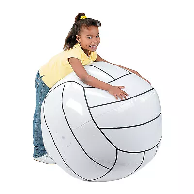 Jumbo Inflatable Volleyball - Indoor/Outdoor Active Play - Toys - 1 Piece • $14.99