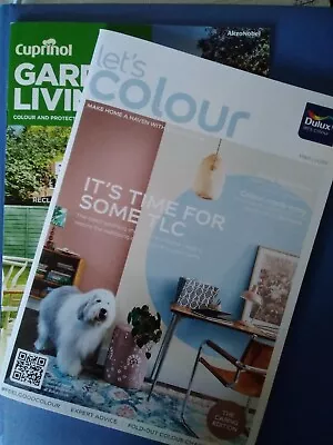 2022 Dulux Colour Guide ~ Paint Chart Brochure ~ 42 Pages Plus Cuprinol Brochure • £5