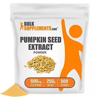 BulkSupplements Pumpkin Seed Extract Powder - 500 Mg Per Serving • $14.96