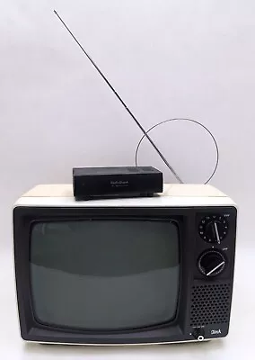 VTG 1980 Citek By Teknika Model 2111 B&W 12  CRT TV Television W/ RF Modulator • $149.99