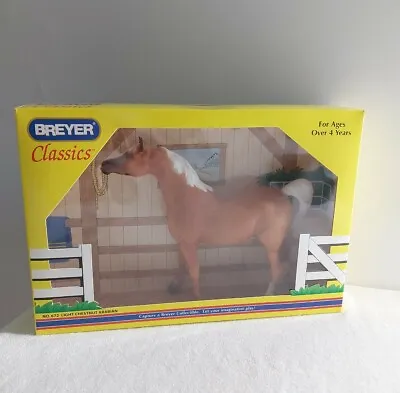 £39.99 • Buy BREYER NO. 672 ARABIAN-LIGHT CHESTNUT Breyer Classics Boxed