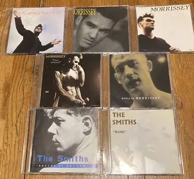 Lot Of Seven  Morrissey / Smiths CDs • $27.50