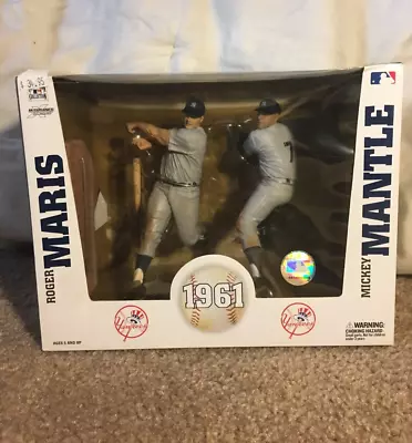 McFarlane New York Yankees Mickey Mantle & Roger Maris 1961 Set • $58.50