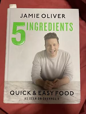 $10.50 • Buy Jamie Oliver 5 Ingredients - Quick & Easy Food Hardcover Book Like New Aus POST