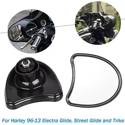 Fairing Mount Mirrors Rearview Side Mirror For Harley Batwing Touring 1996-2013 • $20.90