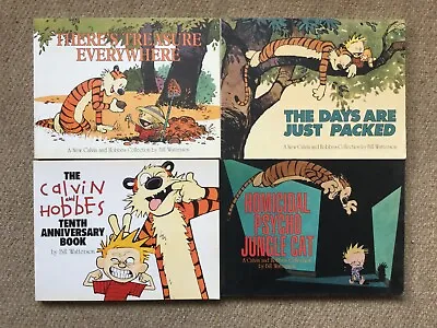 £20 • Buy Calvin & Hobbes 4 Collection Books Bill Watterson