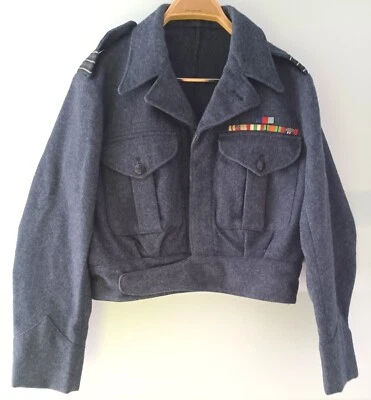 £57 • Buy Genuine WW2 RAF Wing Commander War Service Dress & War Medal Ribbons. Size No3