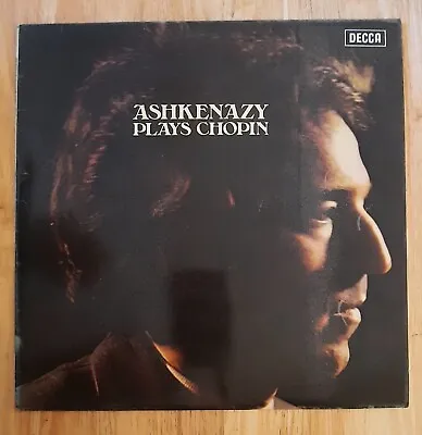 London Symphony Orchestra Vinyl Lp Ashkenazy Plays Chopin SLX 6693 • £1.99