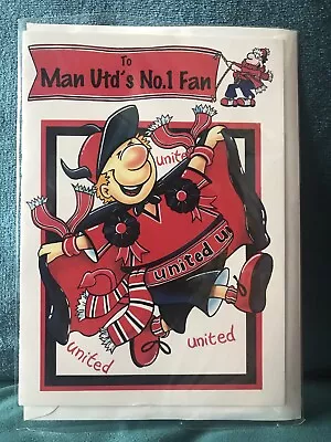 Happy Birthday Card Manchester United Old Trafford Devils Football Club Fan MUFC • £1.95