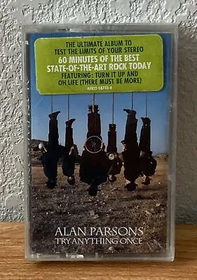 ALAN PARSONS: Try Anything Once Cassette Tape - NEW SEALED Arista • $47.49