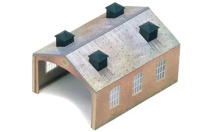 Hornby Skaledale Engine Shed 1:76 Scale OO Gauge - R8004 • £17.90