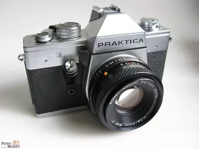 SET: Praktica LTL 3 SLR Camera + Porst Color 1.8/50mm M42 Lens  • £81.17