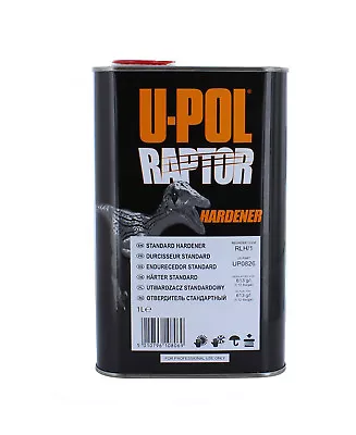 UPOL Raptor System Standard (Hardener Only) For U-Pol Raptor Kit - 1 Liter • $37.99
