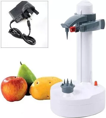 New Electric Vegetable Fruit Potato Peeler Automatic Rotate Skin Peeling Machine • £15.99