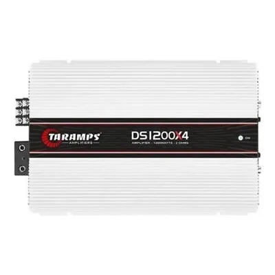 Taramps DS 1200X4 1200 Watts 2 Ohms Amplifier Class D 4x 300W RMS Channel • £214.99