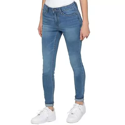 Enzo Sculpt Womens Jeans Ladies Slim Shaping Mid Rise Casual Denim Pants • £13.99