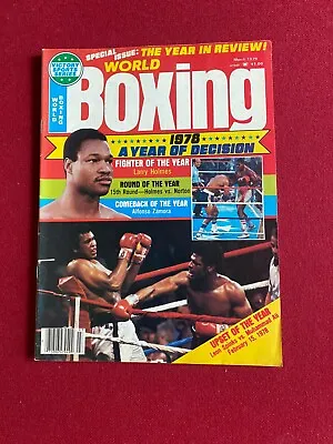 1979 Muhammad Ali  WORLD BOXING  Magazine (No Label) Scarce / Vintage • $30