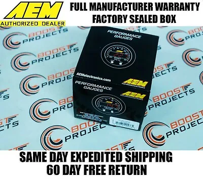 Aem 30-4110NS 52mm Wideband O2 UEGO Air Fuel Controller AFR Gauge No Sensor • $102.45