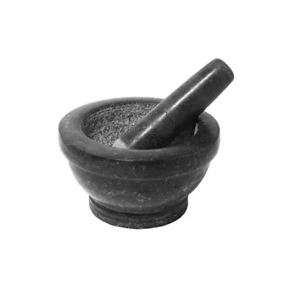 Spice & Herbs Mortar/Grinder And Pestle Stone Large 16*9cm • $58