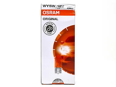 OPENBOX Osram 194 T10 Halogen Bulbs Amber Pack Of 10 WY5W • $16.99