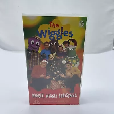 Vtg The Wiggles Wiggly Wiggly Christmas Original Cast VHS Video 1997 PAL 40 Mins • $24.95