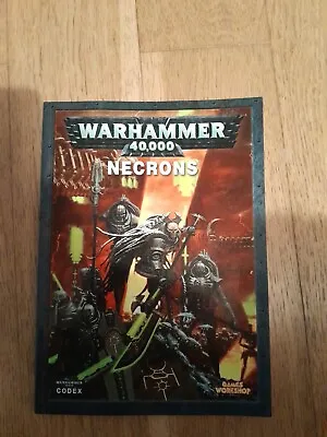 Warhammer 40K - Codex Necrons - 2011 Soft Cover Rulebook RPG 40000 VGC • £8.99