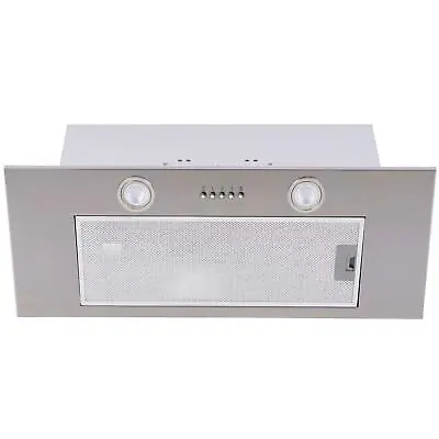 90cm Canopy Cooker Hood Kitchen Extractor Fan In Silver Built-in - SIA CUP91SI • £99.99