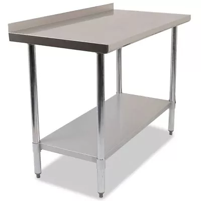 £139 • Buy Commercial Stainless Steel Kitchen Food Prep Work Table Bench Top Various Widths