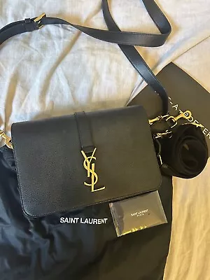 Saint Laurent Université Leather Crossbody Bag - 100% Authentic • $1600