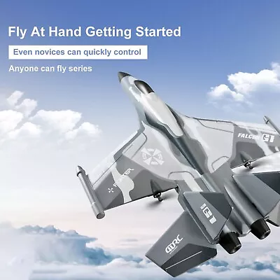 Waterproof 3CH 2.4GHz Aircraft Model Toy 6-axis RC Plane Remote Control Airplane • $103.09