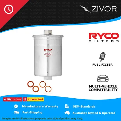 New RYCO Fuel Filter In-Line For ALFA ROMEO SPIDER 2.0L Twin Spark Z400 • $62.79