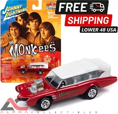 Johnny Lightning Jlsp344 1:64 The Monkees Monkeemobile • $27.95
