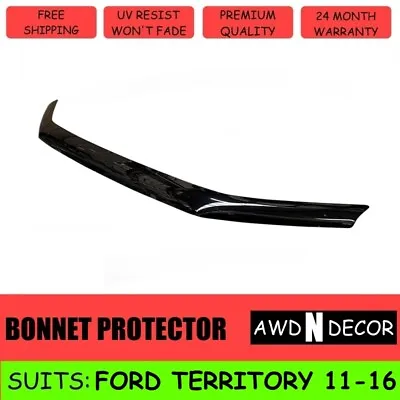 Bonnet Protector For Ford Territory 2011-2016 Sz Tinted Black Guard • $89.99